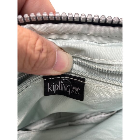 Kipling Black Womans Nylon Small Monkey Charm Crossbody Bag SKU 9474 - Picture 13 of 15